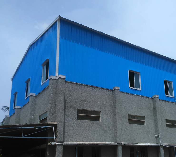 Arch Type Roofing Shed in Chennai